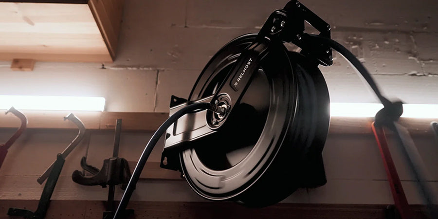 What is the use of air hose reel