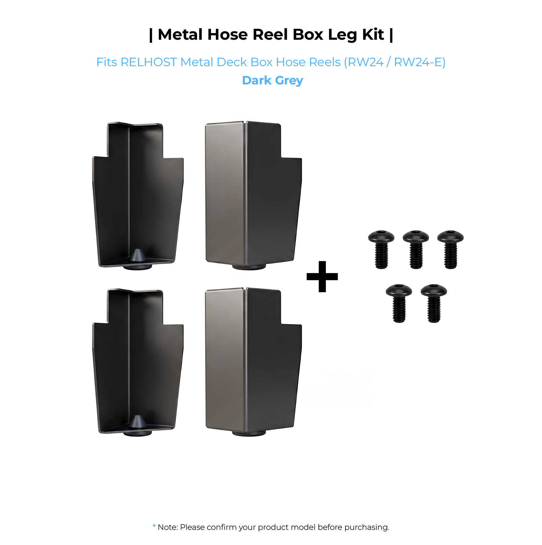 Relhost Metal Hose Reel Box Leg Kit (#13)