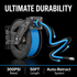 65ft-Dual Arm-RetractableAir Hose Reel-Alloy Steel Reel-3/8in