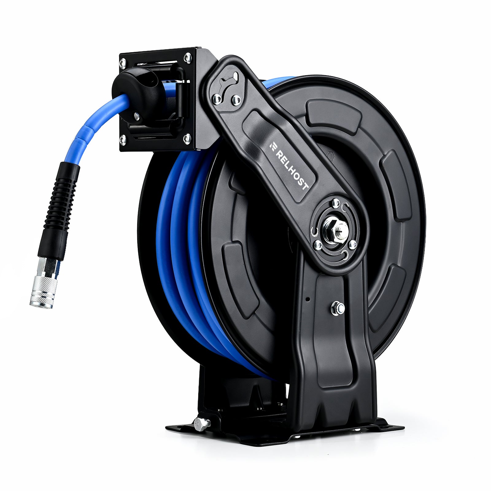 Steel Dual Arm Auto-Retractable Air Hose Reel