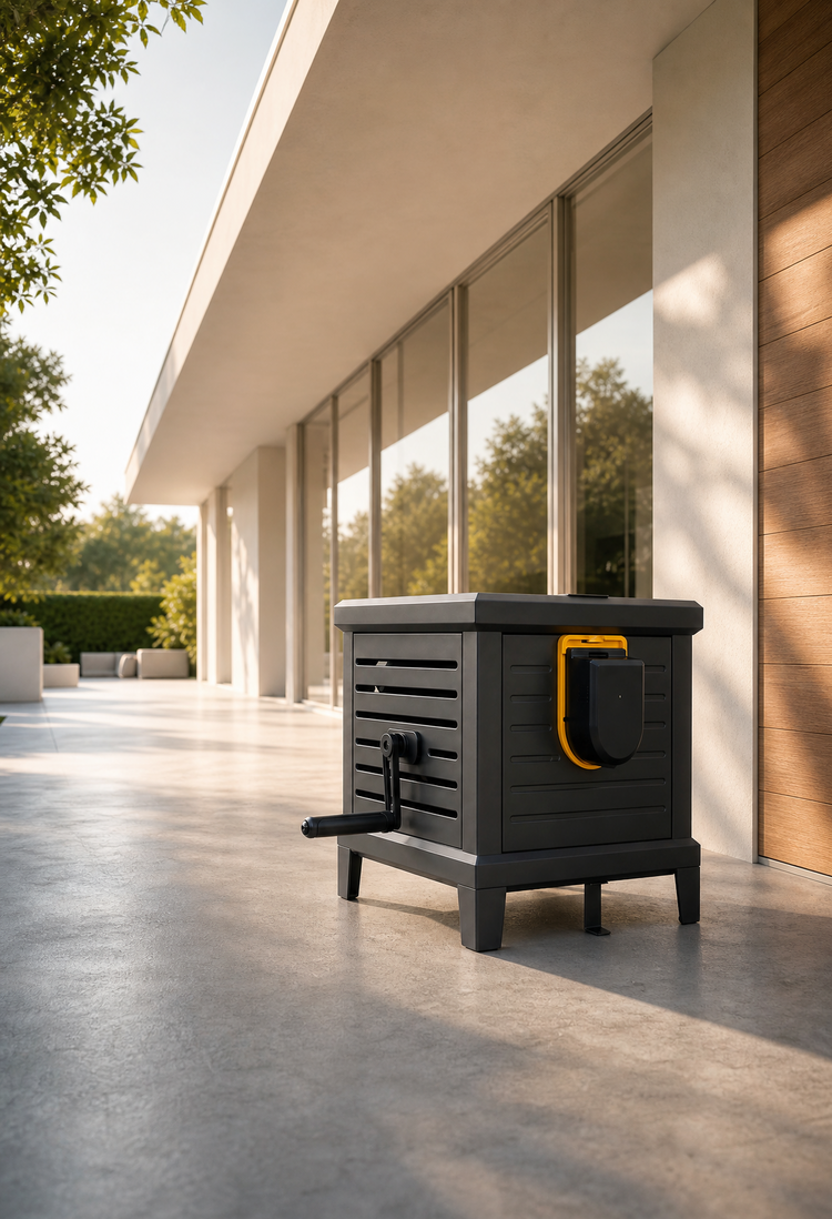 The World's First Electric Metal Hose Box