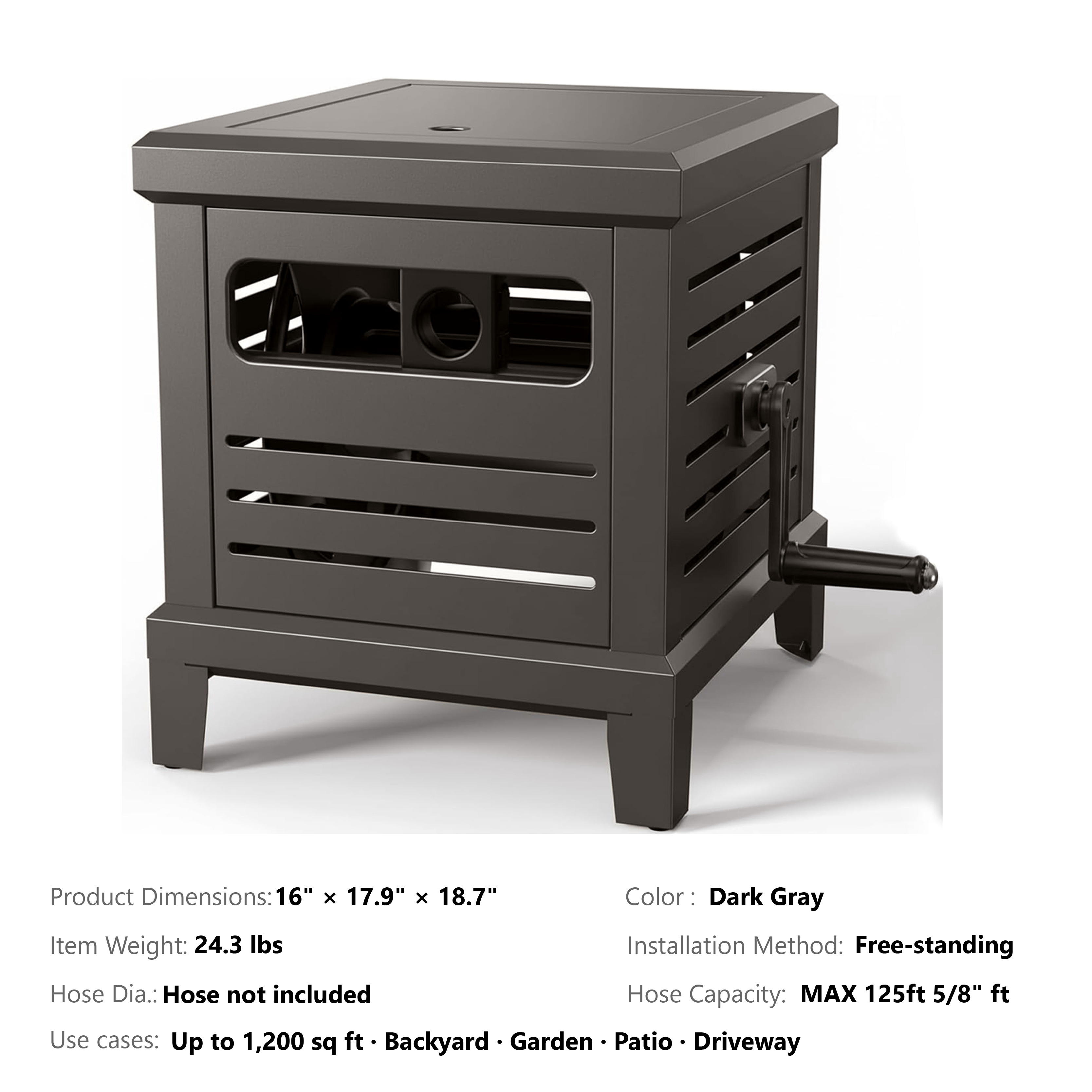 Garden Heavy Duty Hose Reel Box