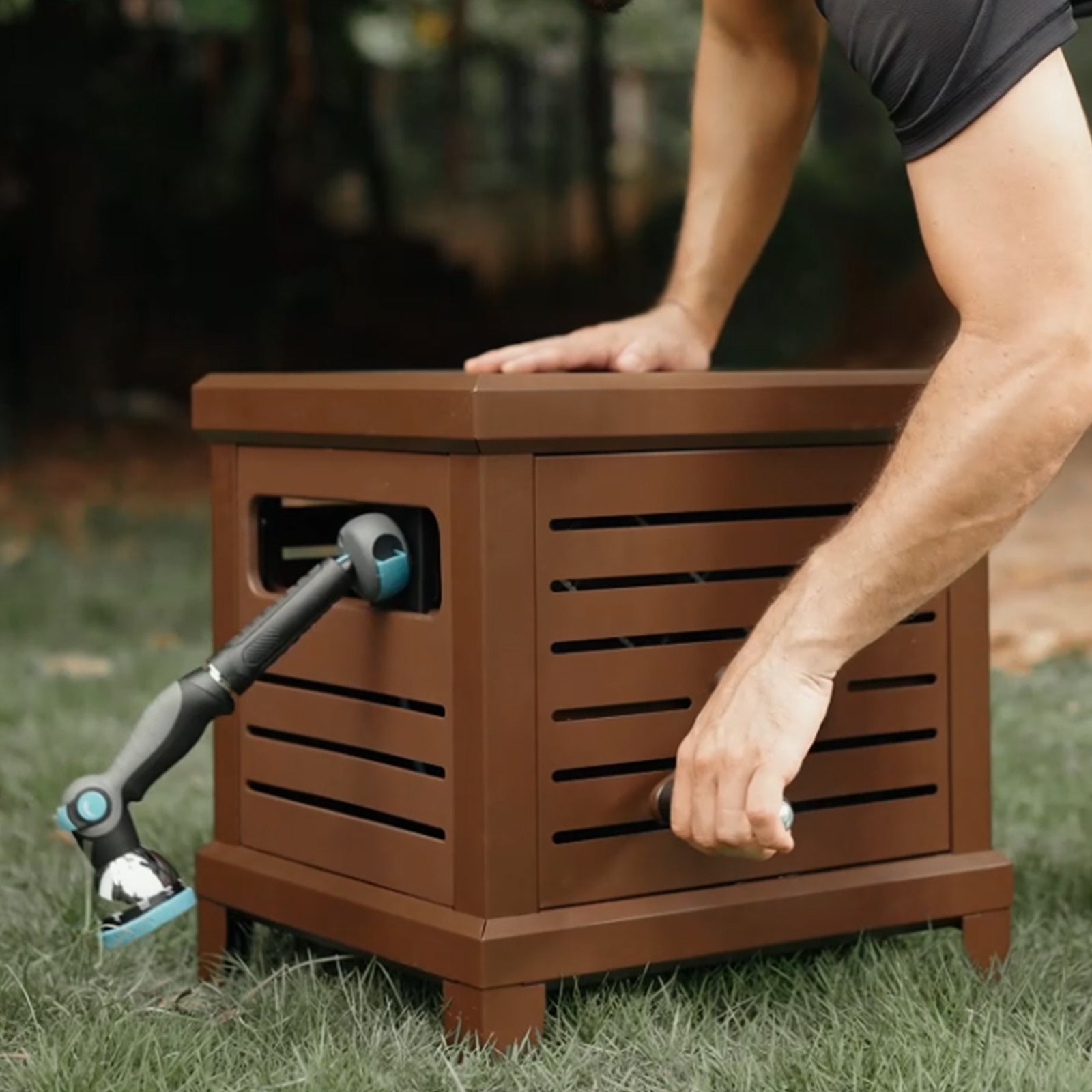 Relhost Garden Hose Reel Box