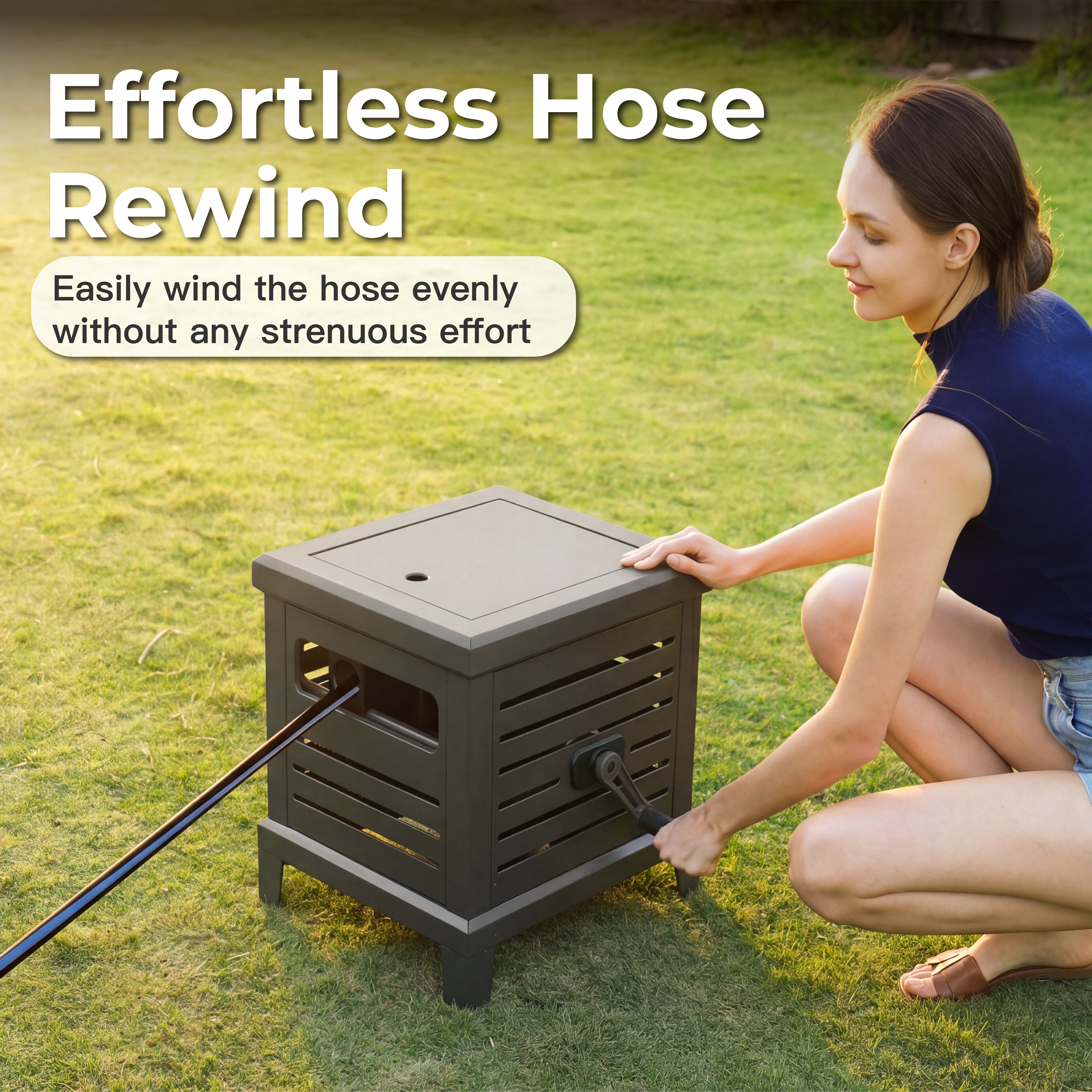 Garden Heavy Duty Hose Reel Box