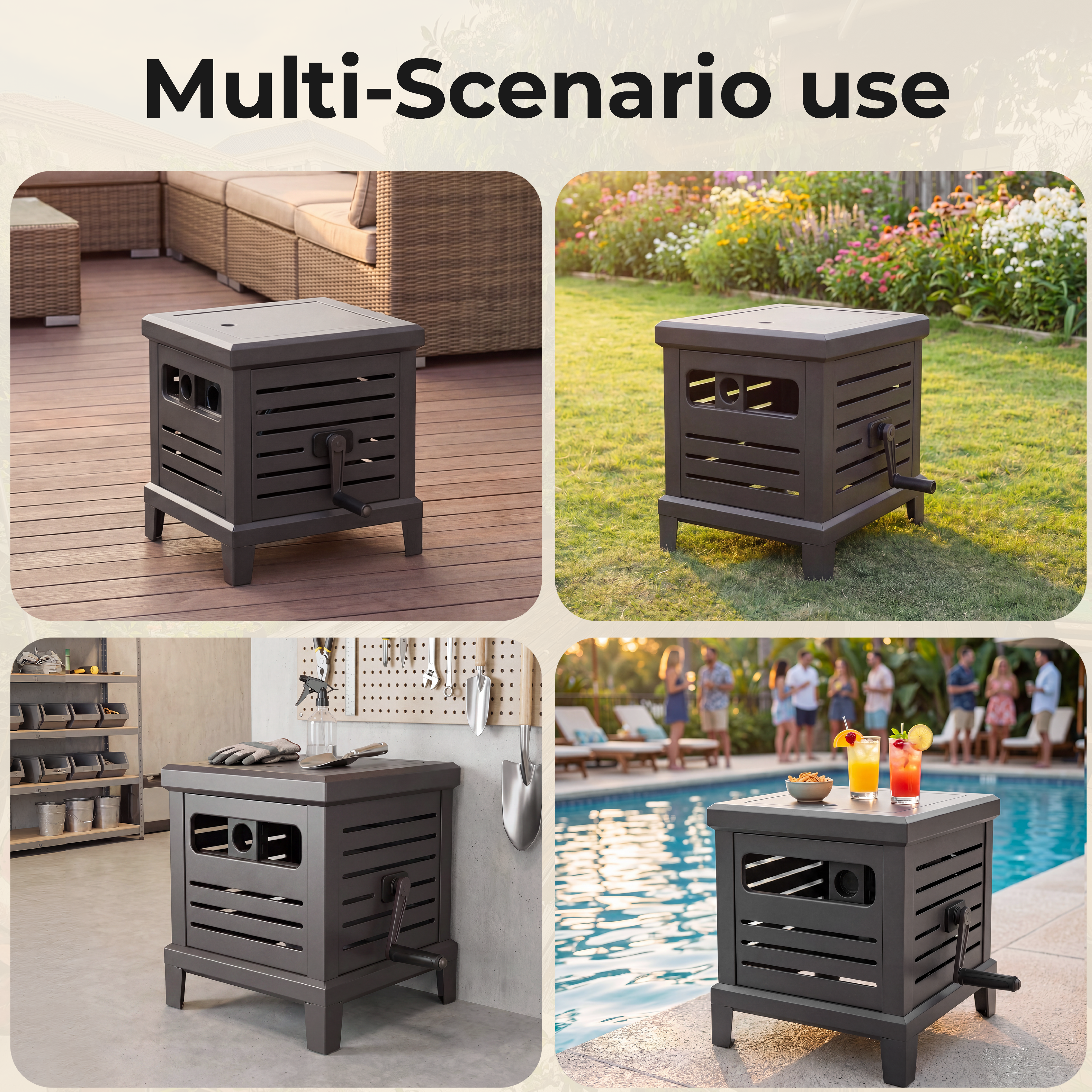 Garden Heavy Duty Hose Reel Box
